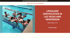 Desktop Screenshot of lifeguards2u.com